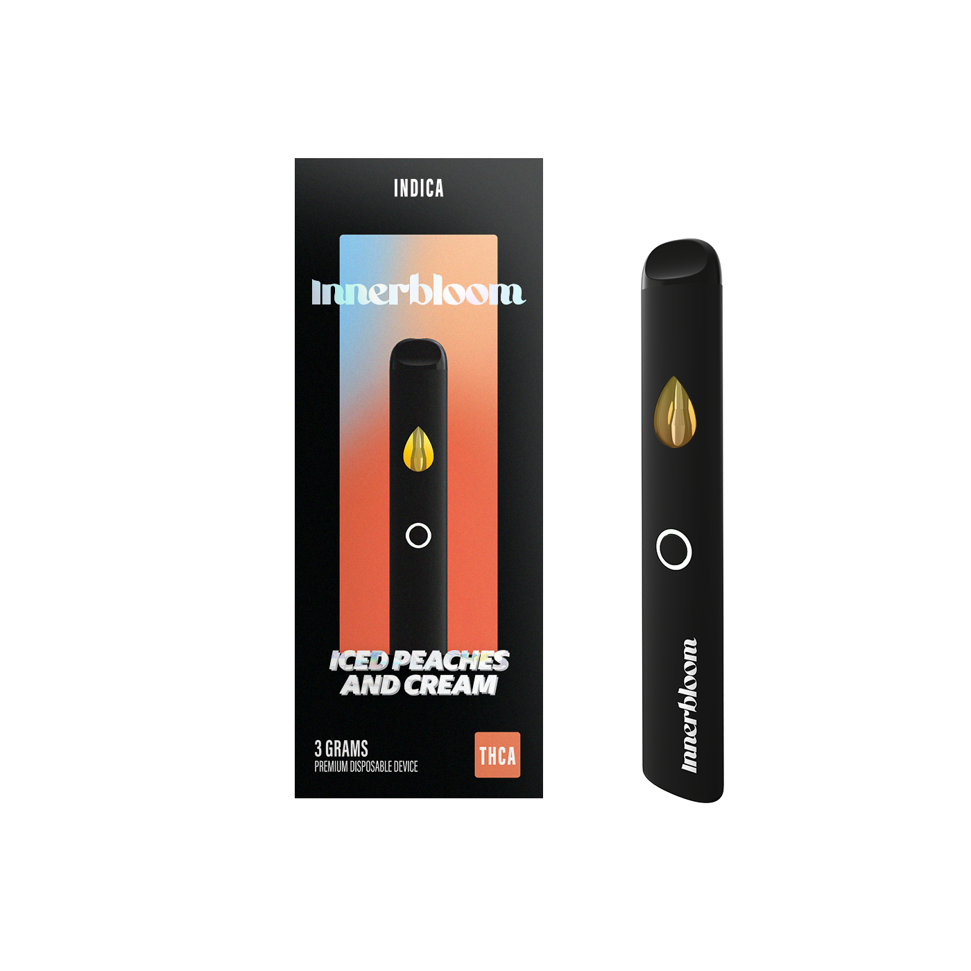 3G Desechable - Iced Peaches & Cream - Indica
